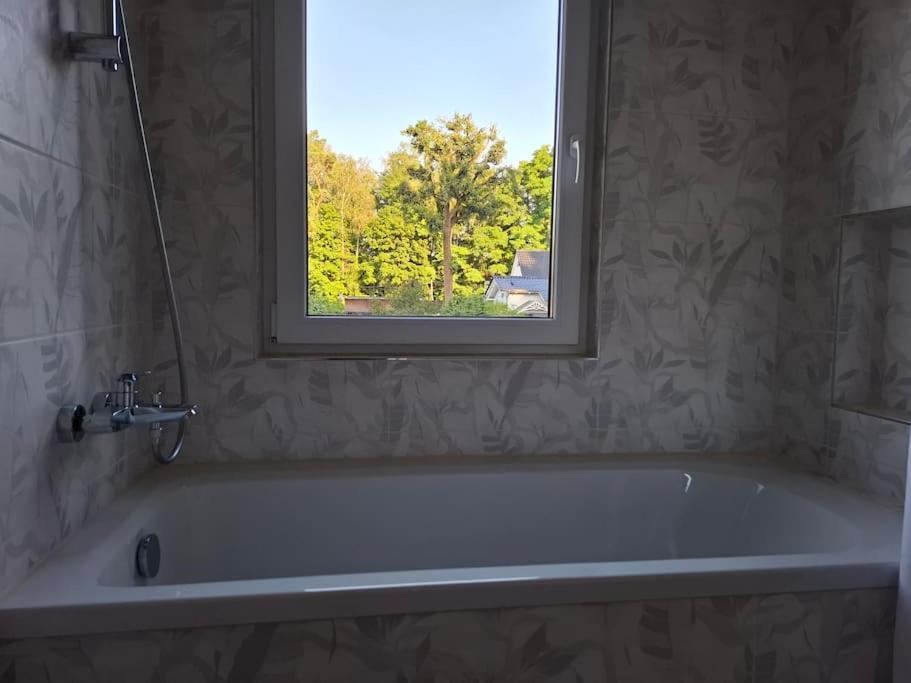 Appartamento Haus Am Walde Müllrose Esterno foto