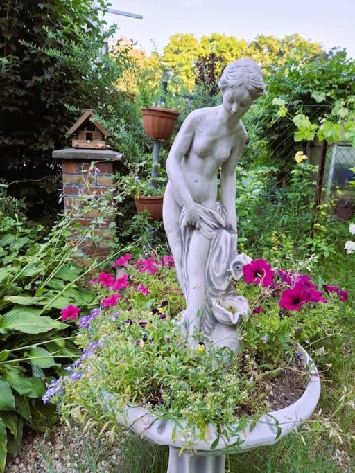 Appartamento Haus Am Walde Müllrose Esterno foto