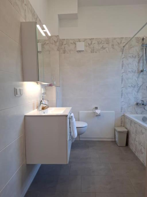 Appartamento Haus Am Walde Müllrose Esterno foto