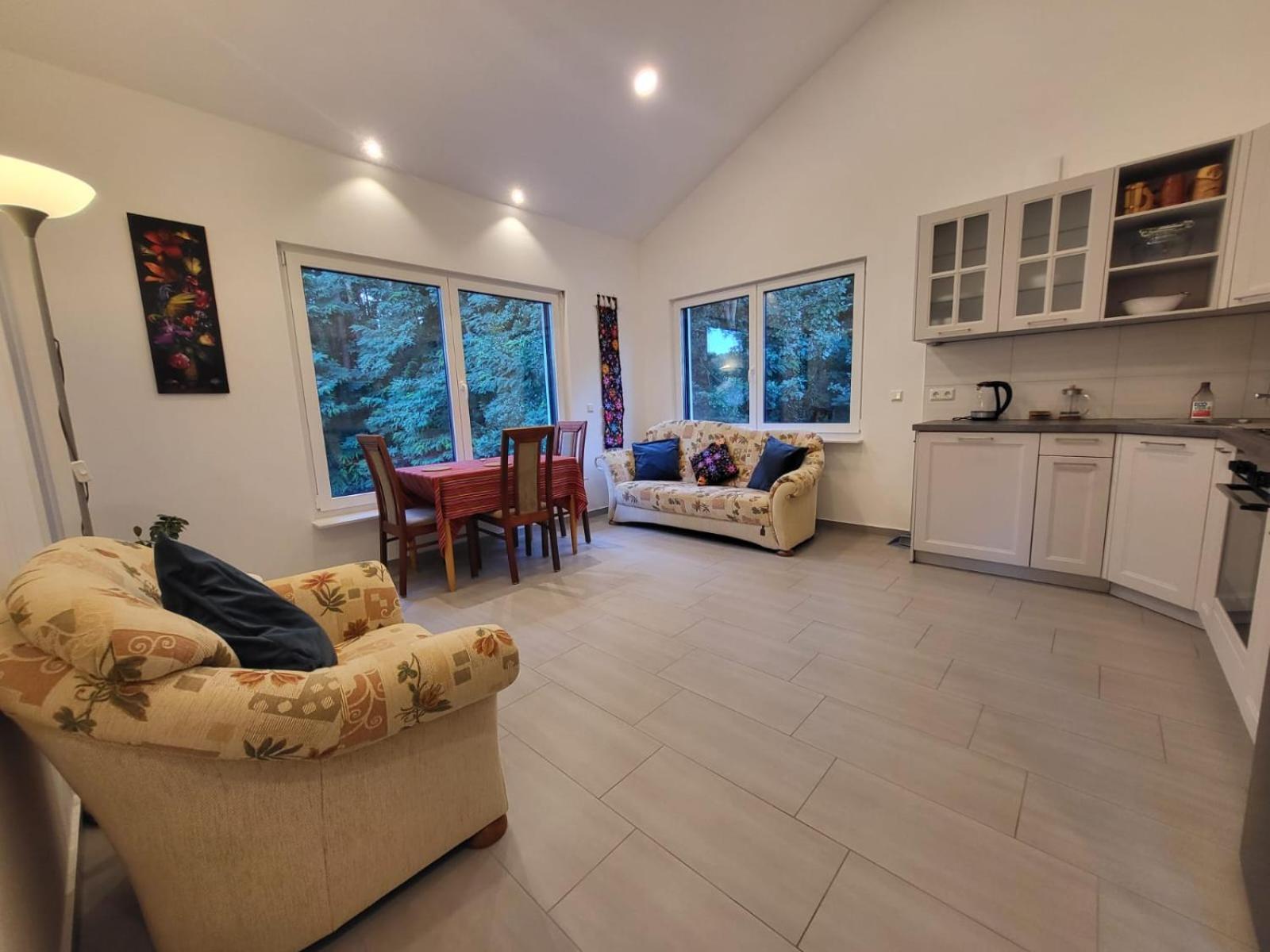 Appartamento Haus Am Walde Müllrose Esterno foto
